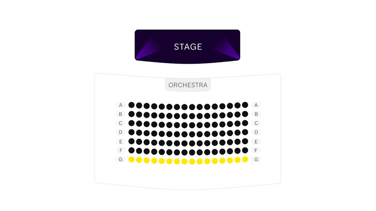 Claire Tow Theater (Lincoln Center) seating plan