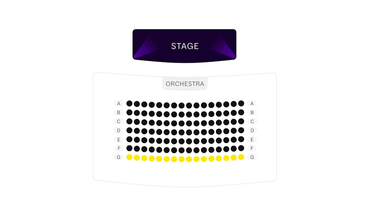 Claire Tow Theater (Lincoln Center) seating plan