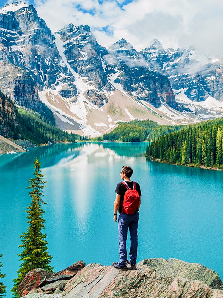 Moraine Lake Banff National Park - Canadian rockies