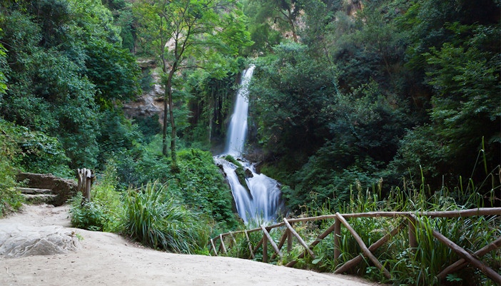 Valley of Hell in Villa Gregoriana
