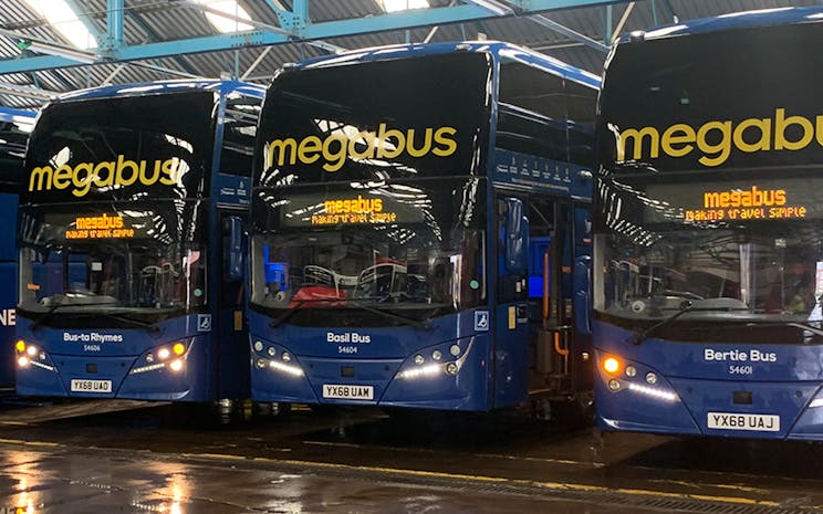 Einfache Megabus-Fahrt Flughafen Luton – Marble Arch Station