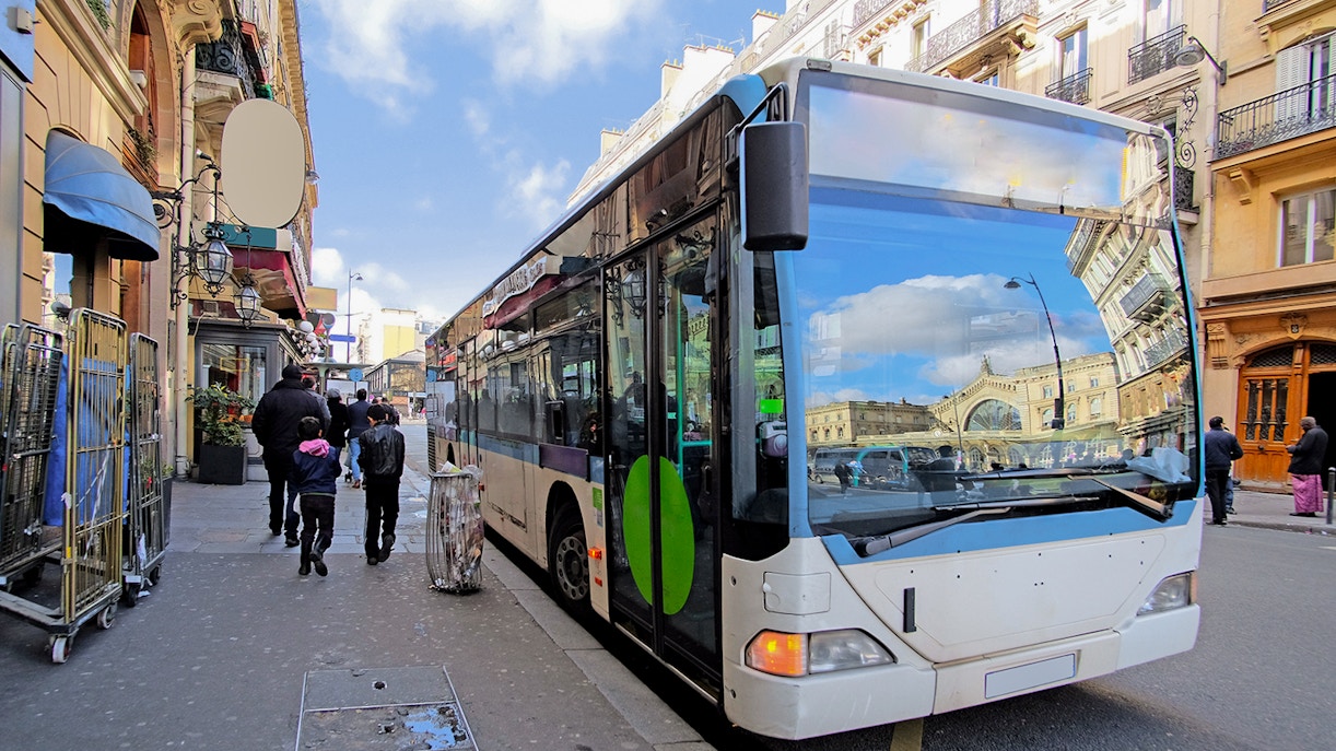 Bus in Paris - Public Transport