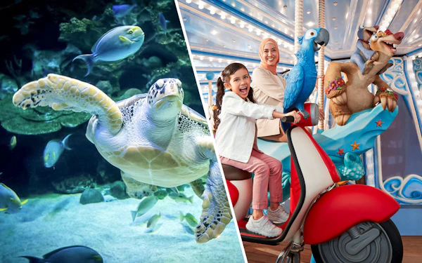 Combo: Aquaria KLCC + Genting SkyWorld Outdoor Theme Park Tickets