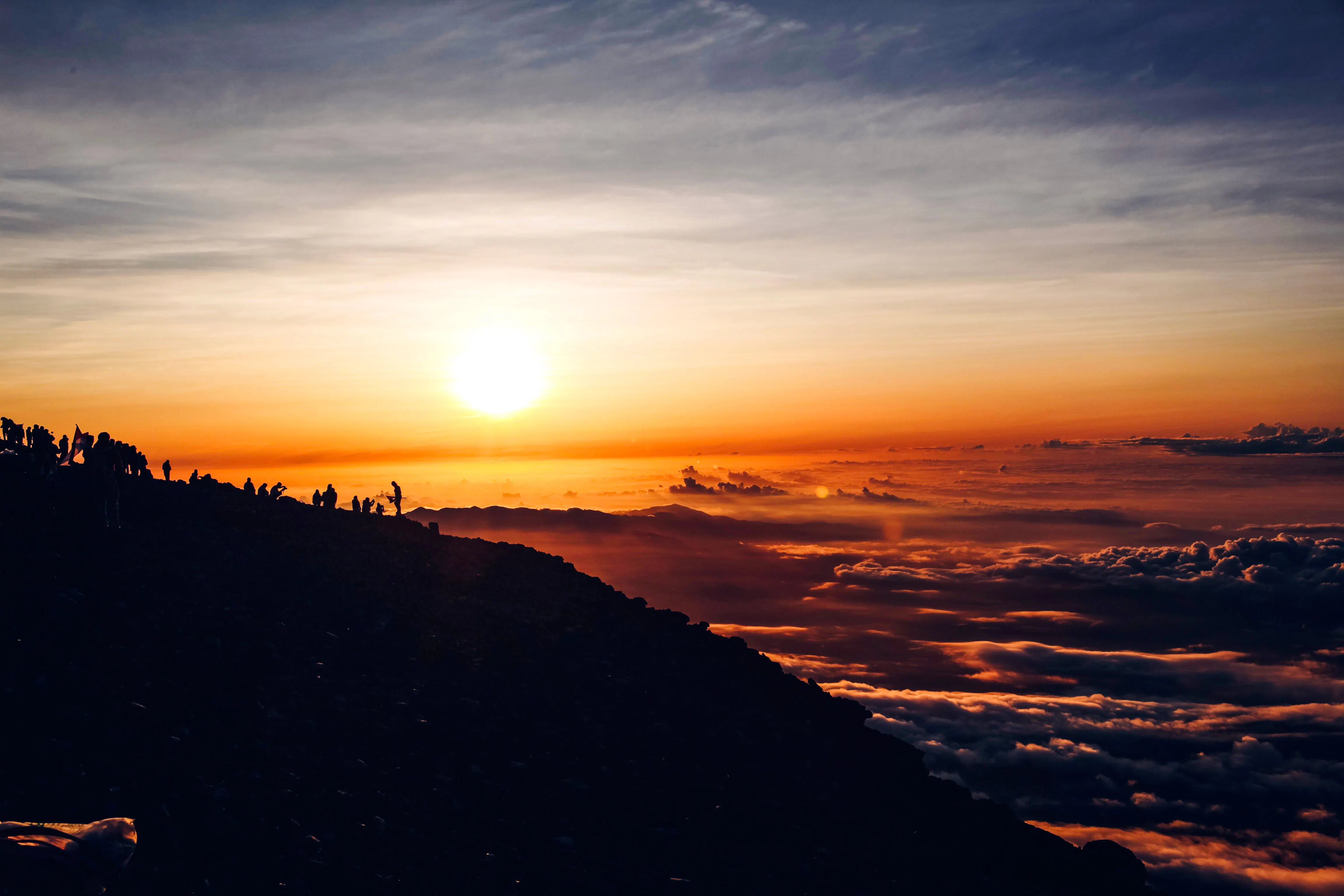 Private Sonnenaufgangswanderung auf den Mount Agung über die Besakih-Route inklusive Frühstück