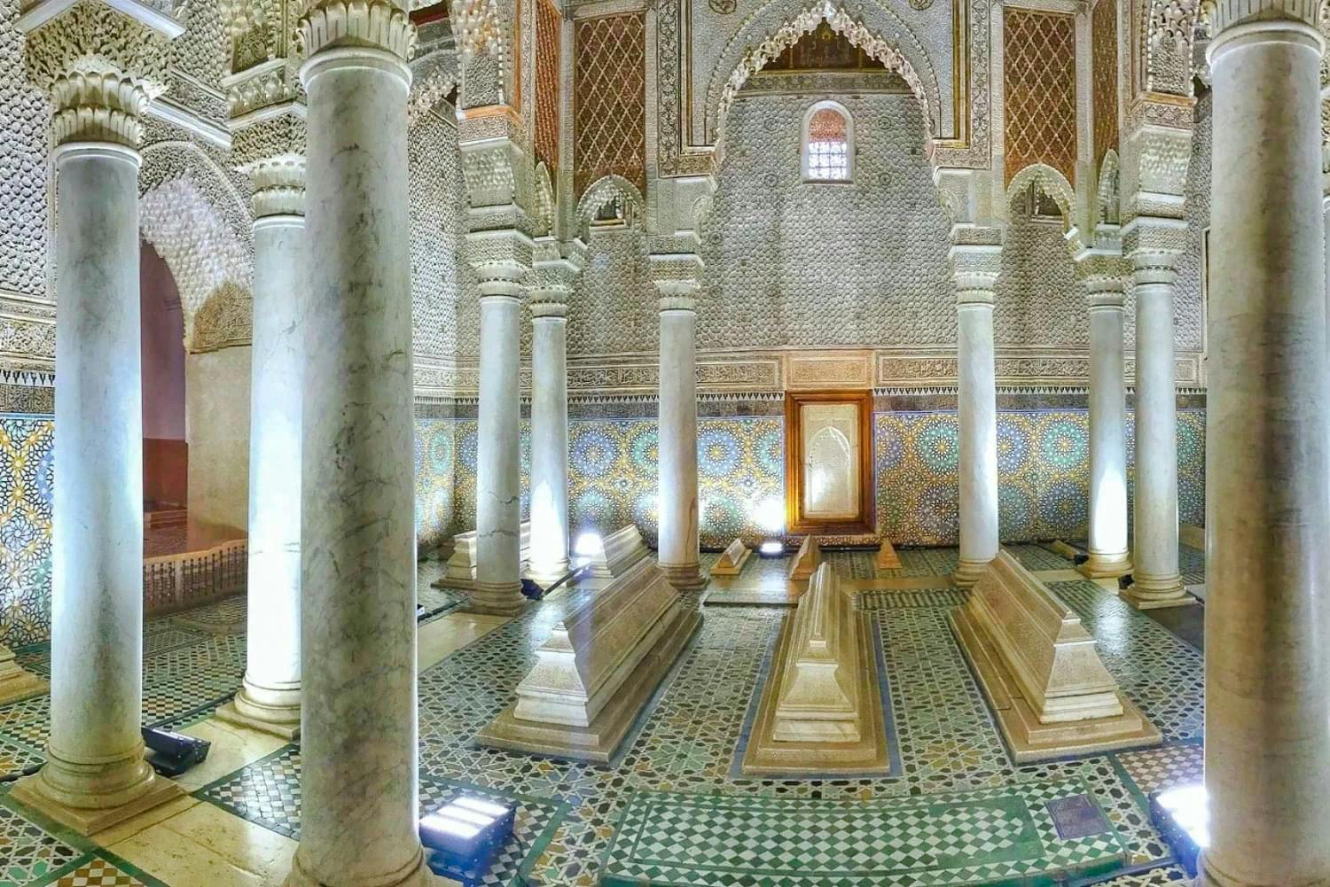 marrakech: saadian necropolis, bahia palace and medina souks tour-1
