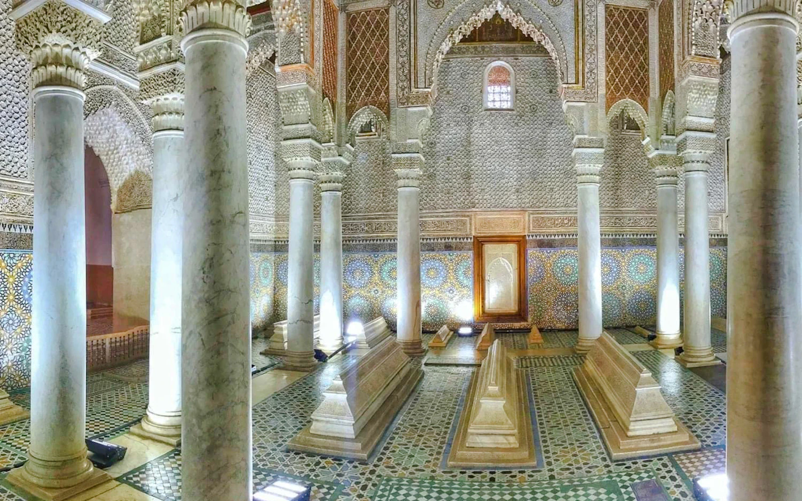Marrakech Guided Walking Tour: Saadian Tombs, Bahia Palace and Medina Souks Image 1