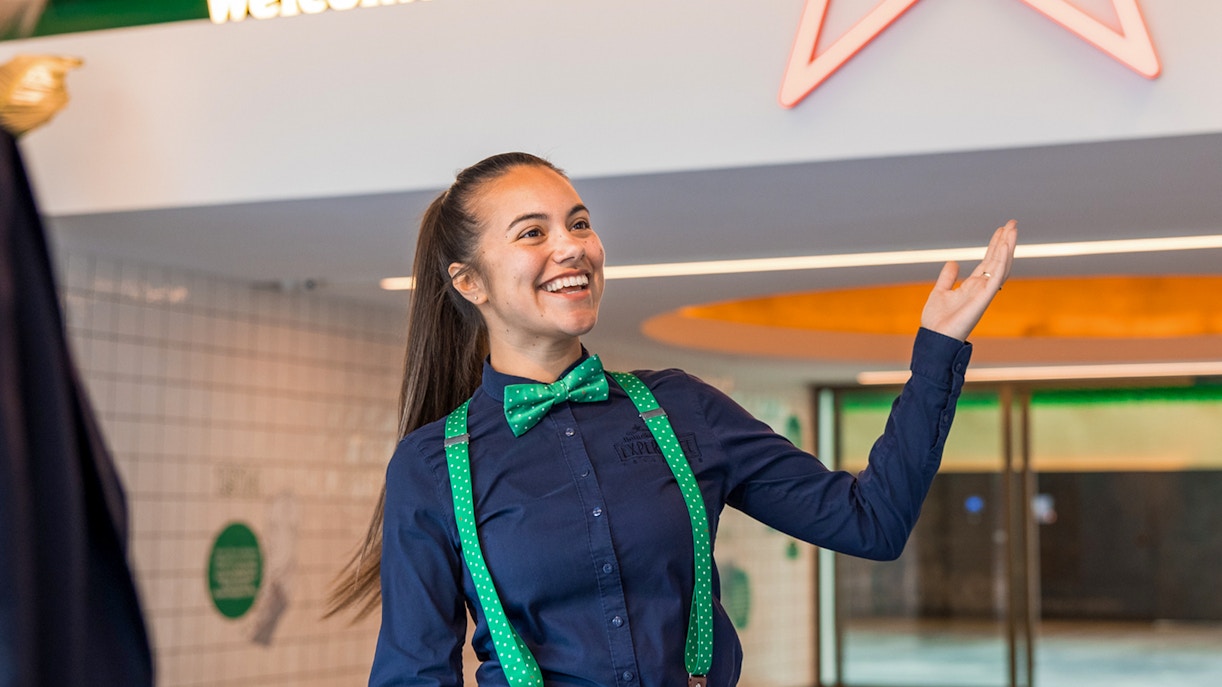 Heineken Experience Amsterdam tour with drinks and 24hr hop-on hop-off boat.