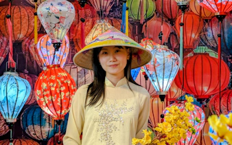 fotoseanse med ao dai i da nang, inkludert utleie av ao dai og noe å drikke på en lokal kafé-3