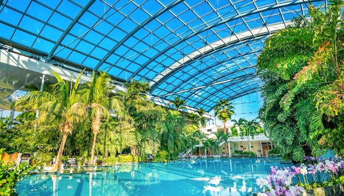 Therme Bucharest Palm pool