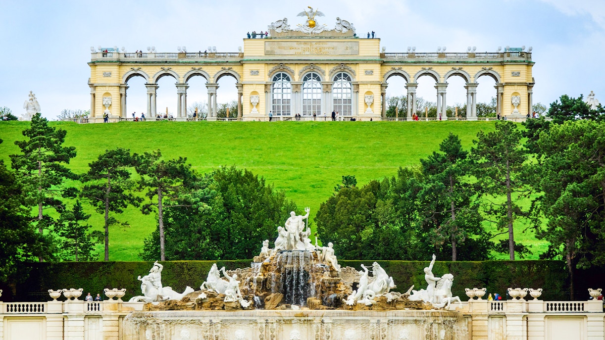 The Neptune Fountain at Schönbrunn Palace, Vienna