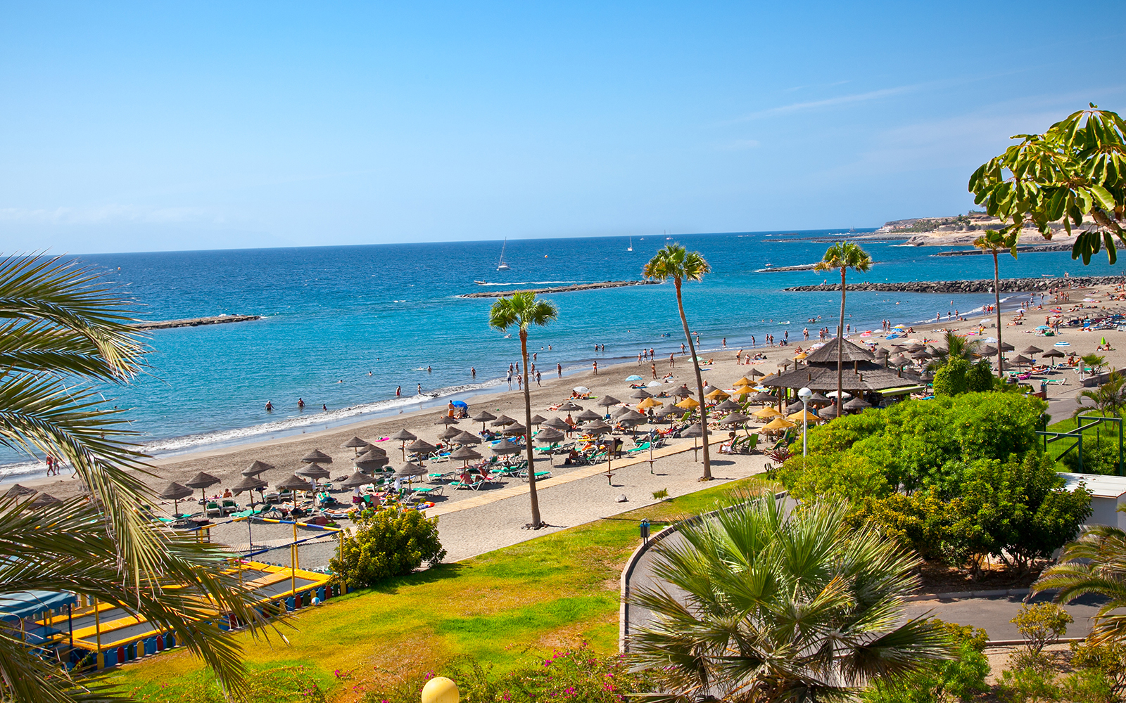 Playa de las Américas beach spain