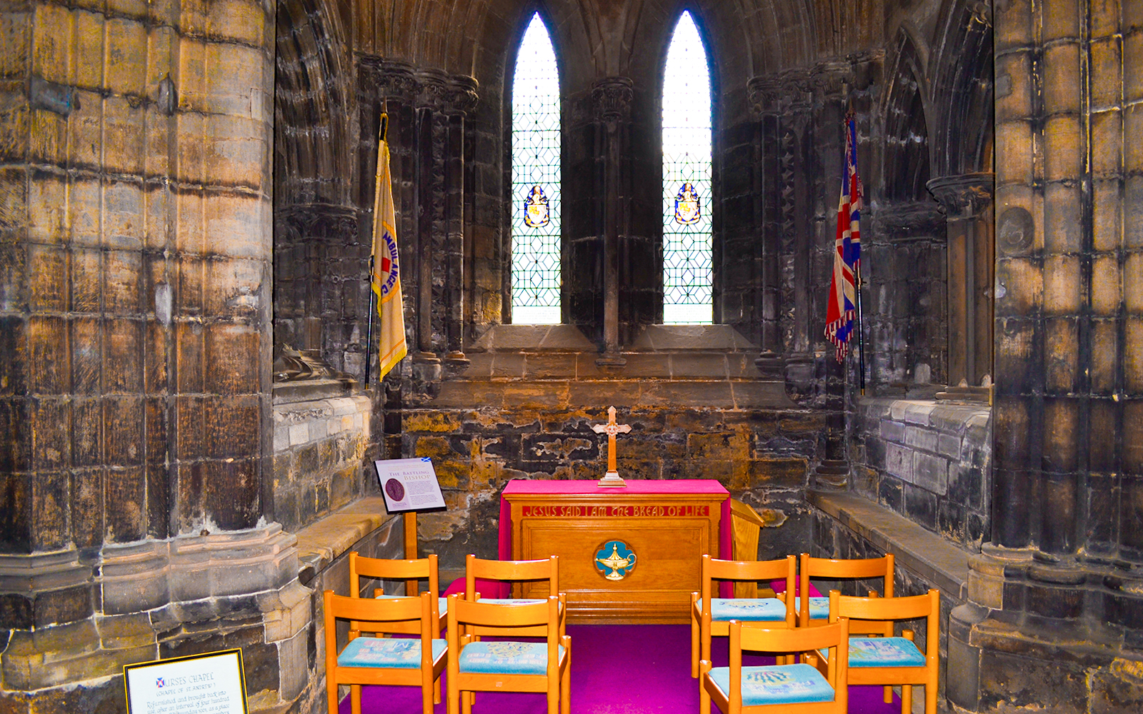 Oratory inside the Glasgow Cathedral
