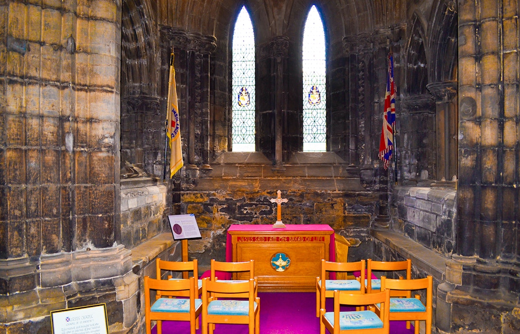 Oratory inside the Glasgow Cathedral