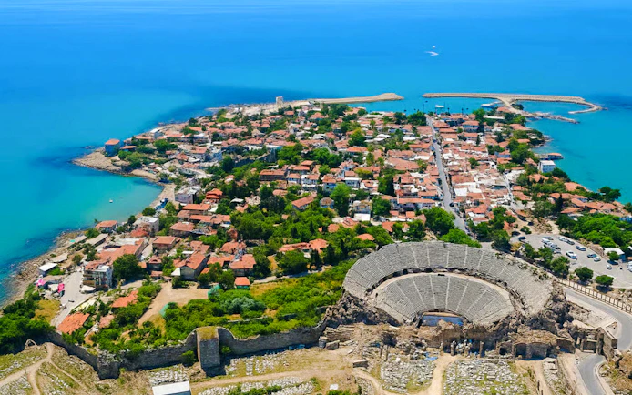 Side: Manavgat River to Island Cruise with Lunch & Hotel Transfers