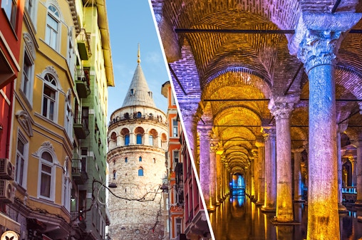 Combo (Bespaar 13%): Galatatoren Tickets + Basilica Cisterne Tickets met audiogids