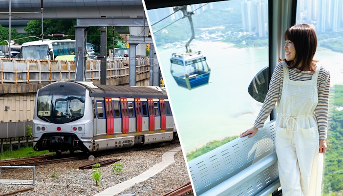 Combo: MTR Tourist Pass + Ngong Ping Cable Car Tickets