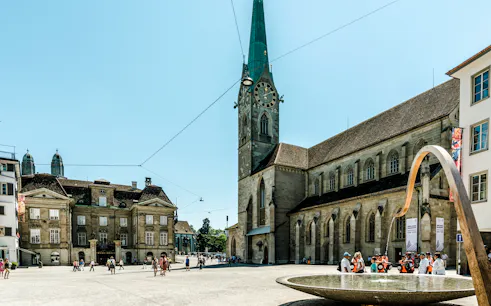 zürich city sightseeingbuss og guidet vandretur i gamlebyen-1