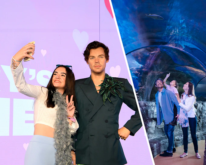 Combo: Madame Tussauds + SEA LIFE London Aquarium Tickets