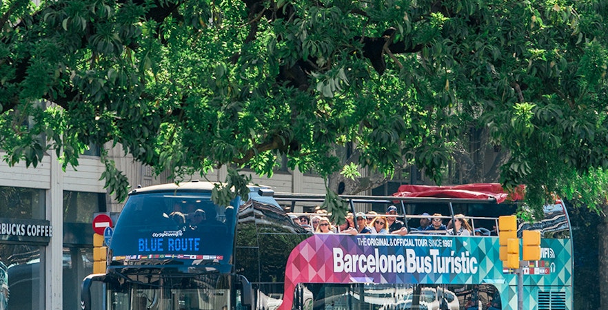Entradas para el tour de paradas libres del autobús turístico de Barcelona