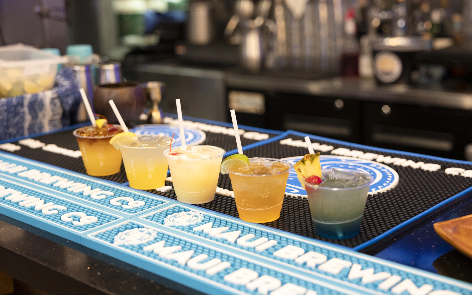 Luau experience, drinks in Hawaii
