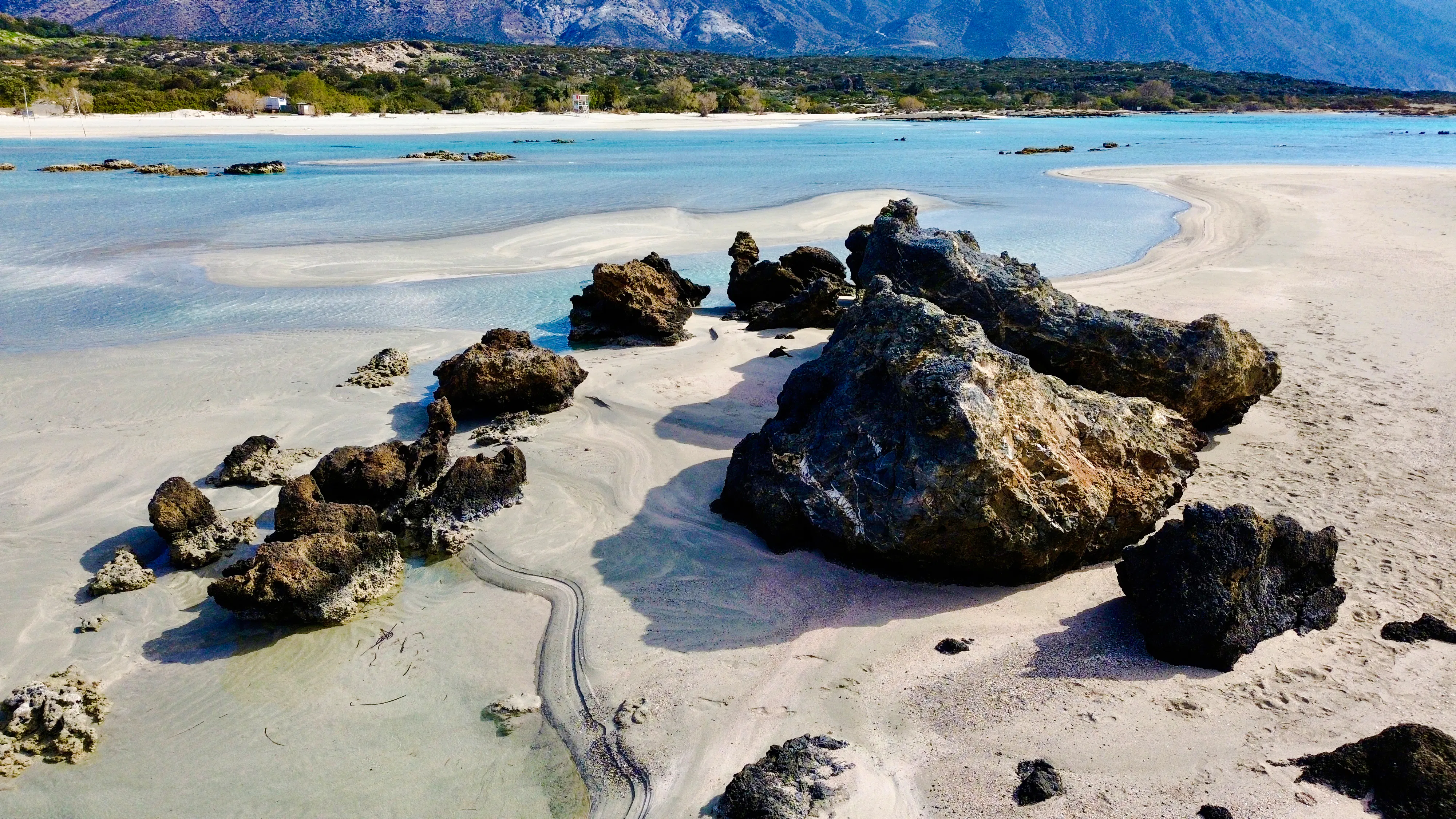 From Chania: Elafonisi Pink Sand Beach Day Trip with Honey Tasting and Elos Village Stop Image 7