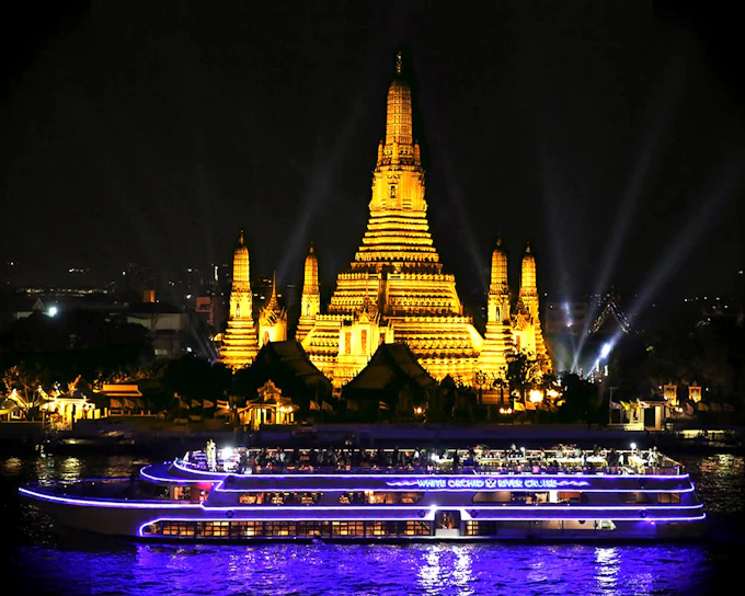 White Orchid River Cruise with International Buffet Dinner & Unlimited Beer