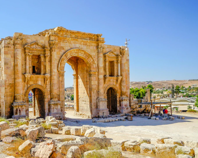 From Amman: Half Day Tour to Jerash (Product 50218)