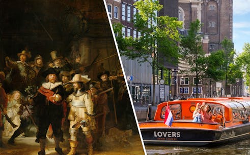 Schnelleinlass-Tickets für das Rijksmuseum + einstündige Grachtenfahrt