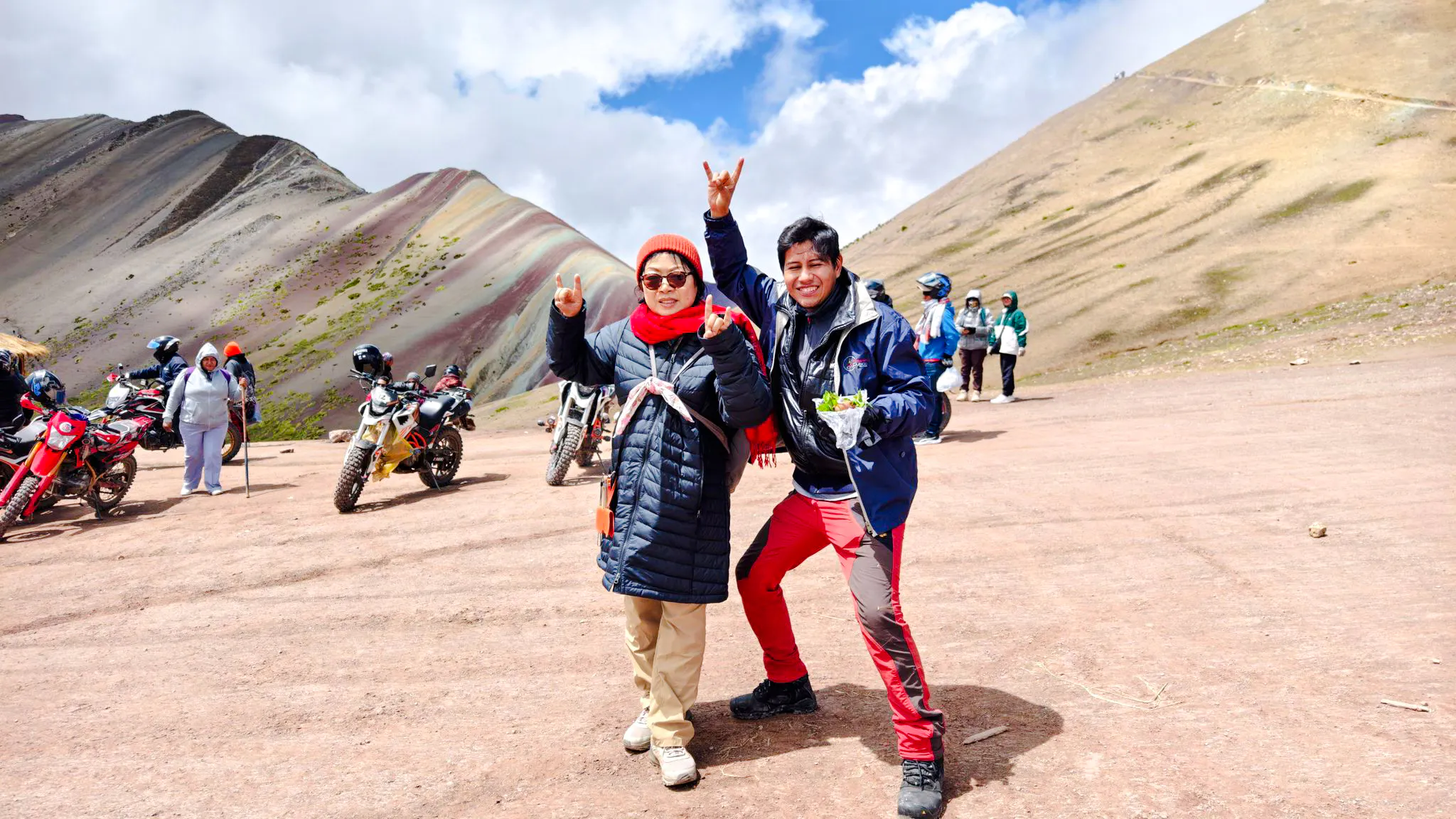 saindo de cusco: caminhada guiada à montanha arco-íris (vinicunca) com transporte e refeições-1