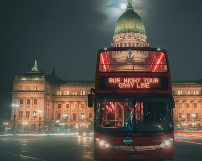 Gray Line: Buenos Aires Myths & Legends Night Bus Tour