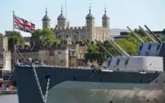 HMS Belfast Entry Ticket with Audio Guide and Access to Historic Warship Exhibits
