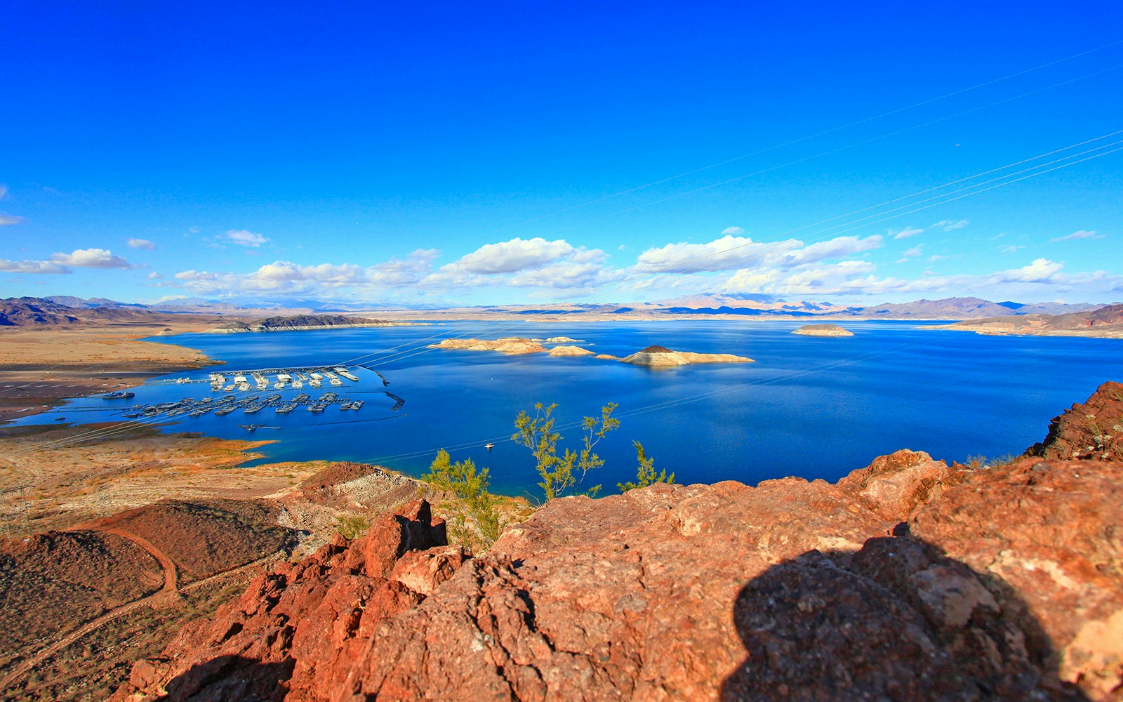 Lake mead on Antelope Canyon Helicopter