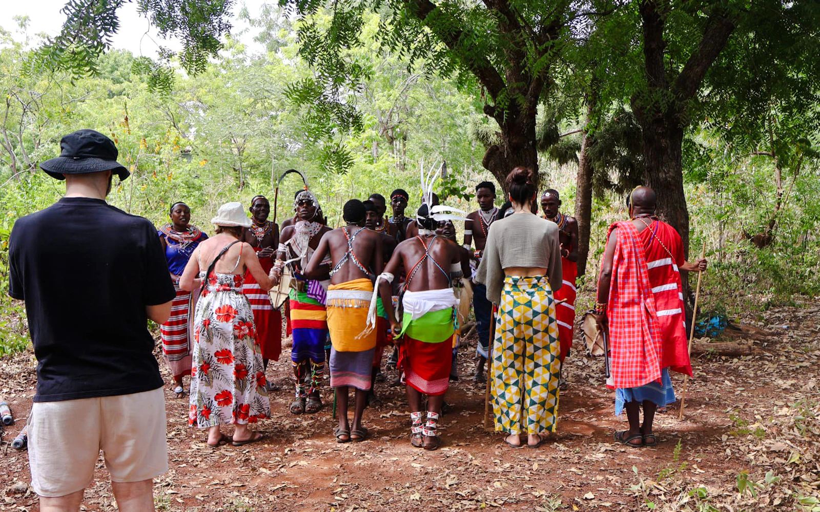 From Diani Beach: Maasai and Samburu Cultural Activities and Dance Show (Product 56603)