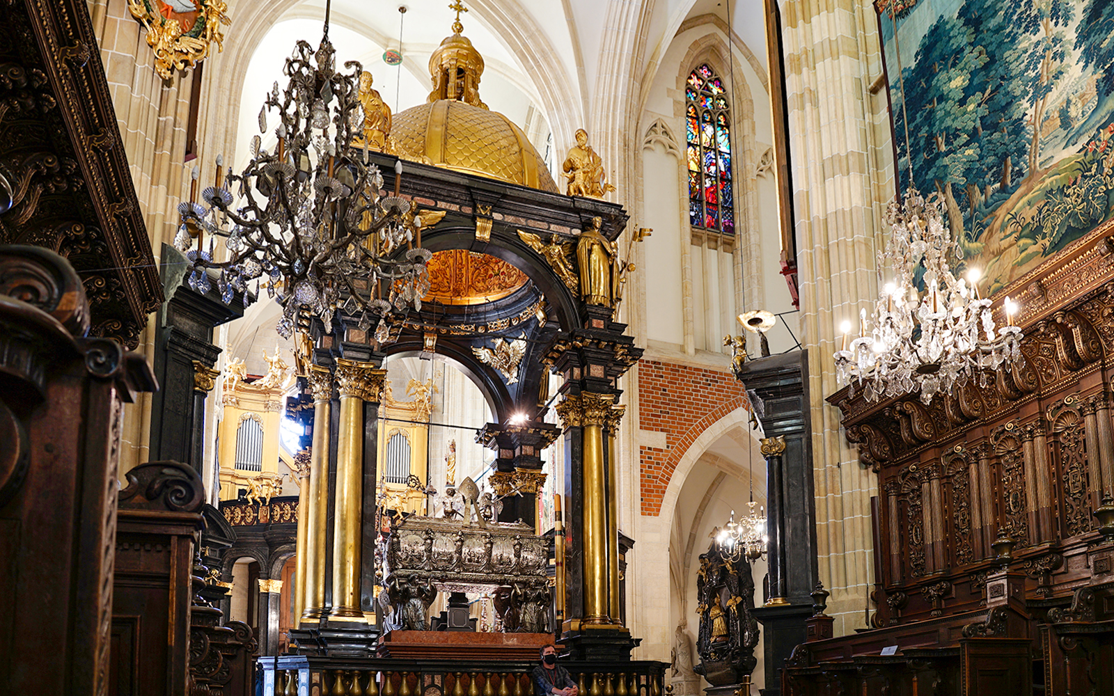 Sarcophagus of St. Stanislaus in Wawel Cathedral