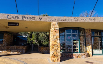 Cape Point entrance at Table Mountain National Park, Cape Town.