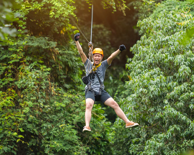 Hanuman World: 10 Platforms Zipline Adventure