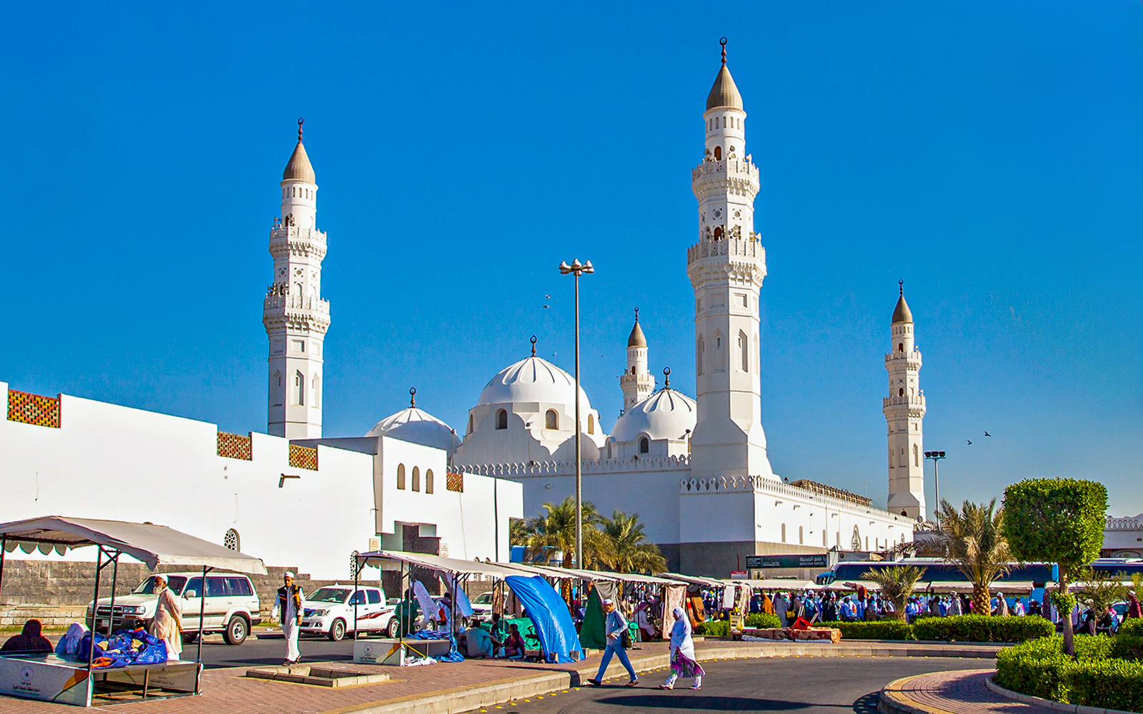 Quba Mosque in Medina, Saudi Arabia