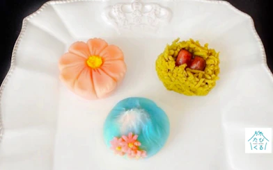 Fukuoka Nerikiri Wagashi-Making Cooking Class