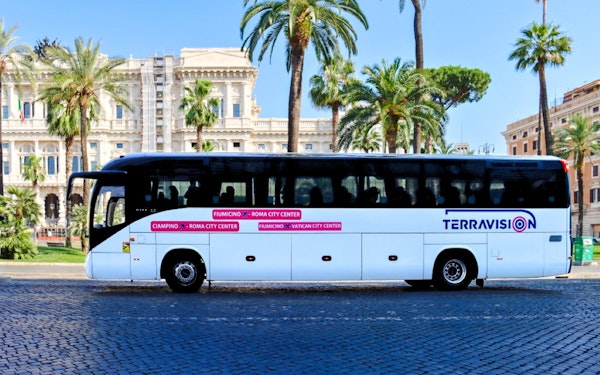Bus Transfers: Terravision One-way Transfers Between Vatican City & Fiumicino Airport
