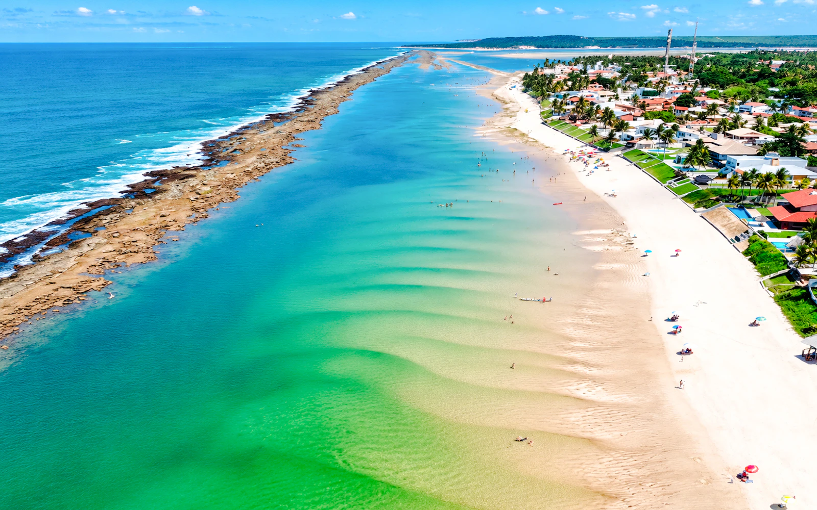 From Maceió: Praia do Francês, Barra de São Miguel & Praia do Gunga Tour (Product 55754)