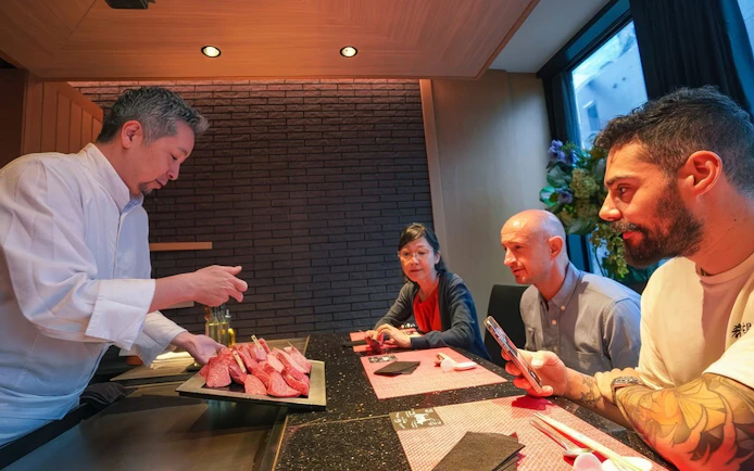 Ginza Wagyu Food Tour: All-You-Can-Eat A5 Wagyu & Sake Tasting