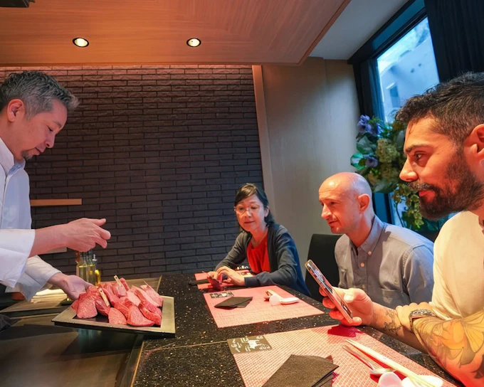 Ginza VIP A5 Rank Wagyu Tour: All-You-Can-Eat Wagyu &Sake Tasting