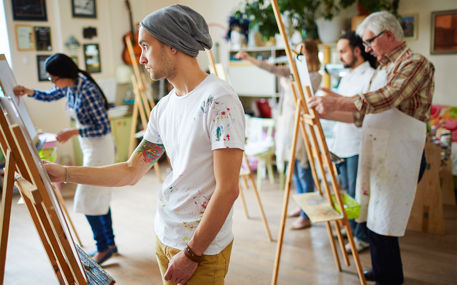 van gogh museum painting workshops