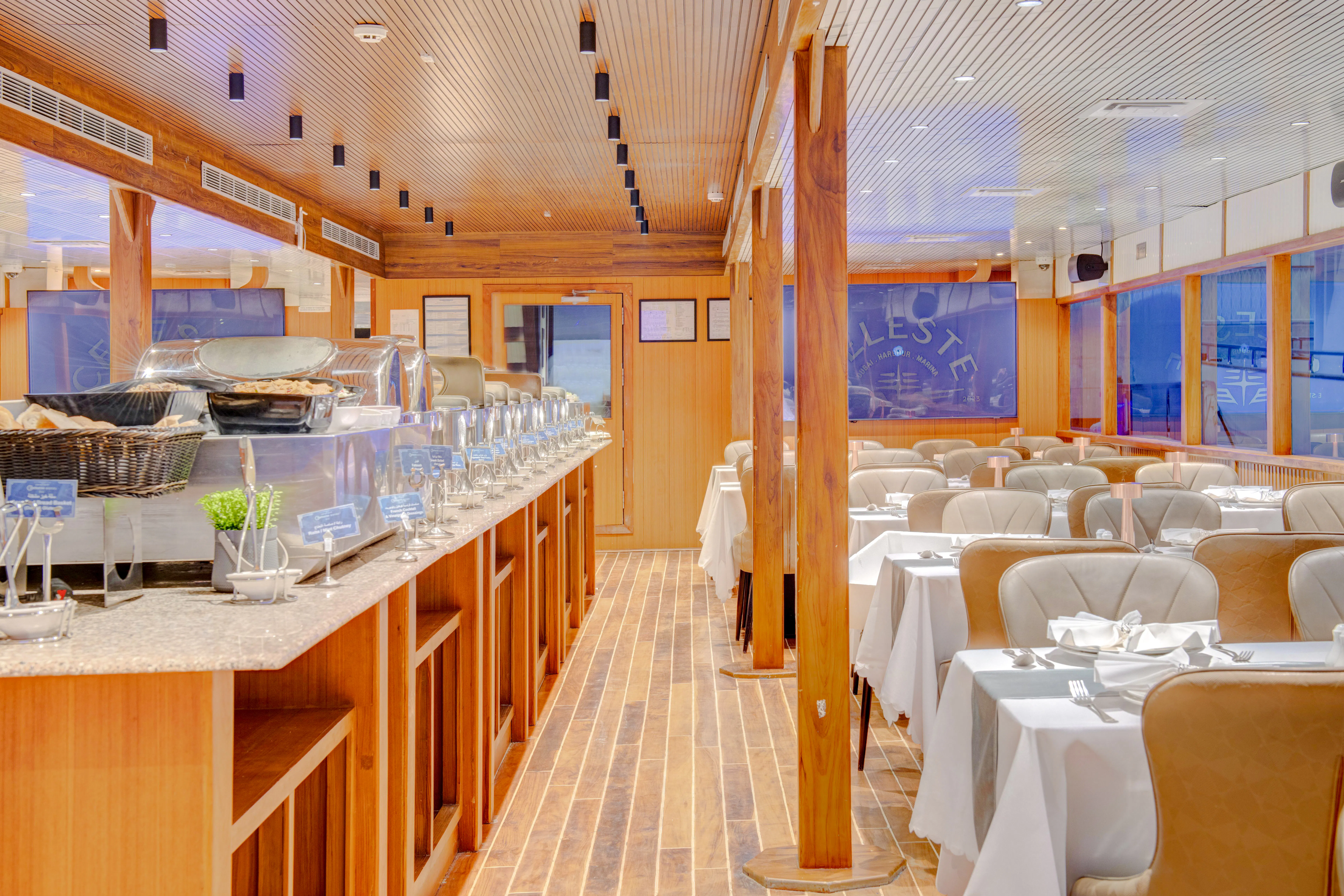 cruzeiro com jantar na marina de dubai, com bufê internacional e entretenimento ao vivo-1