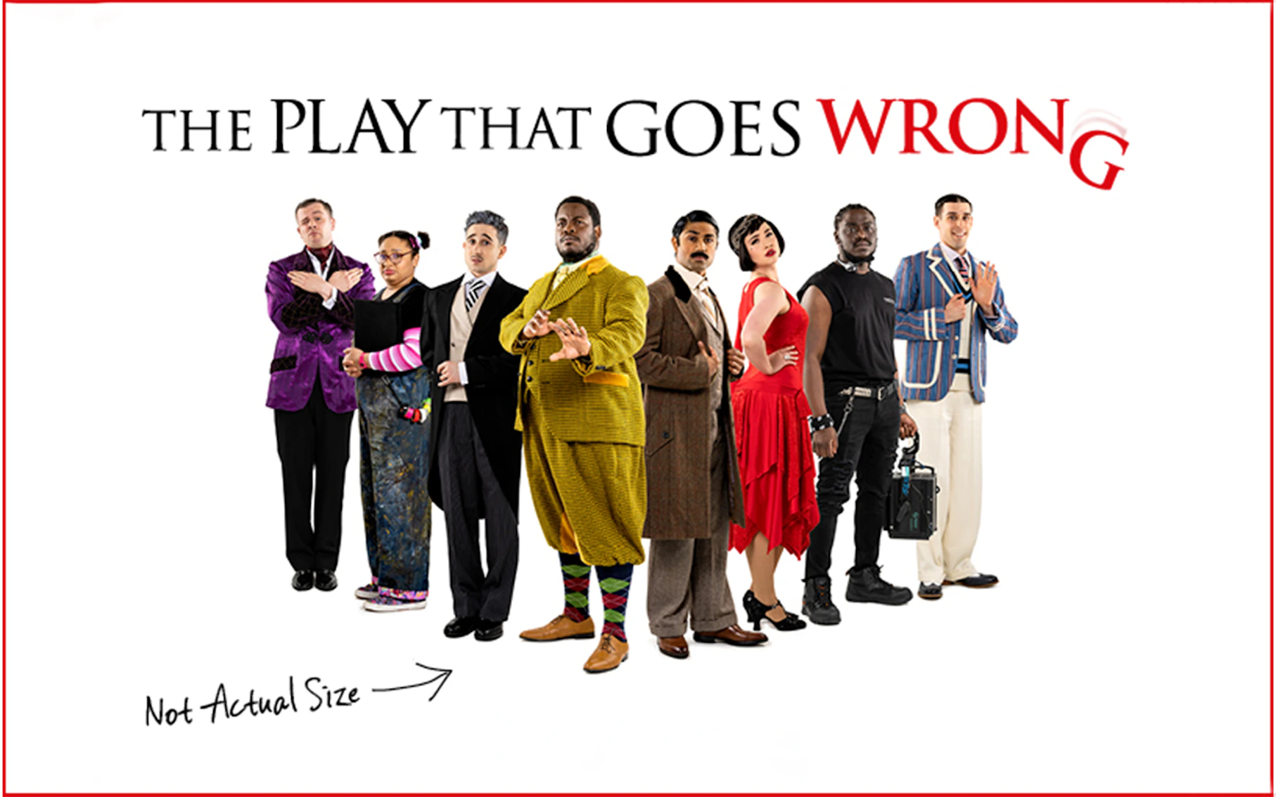 Cast of the Play that Goes Wrong
