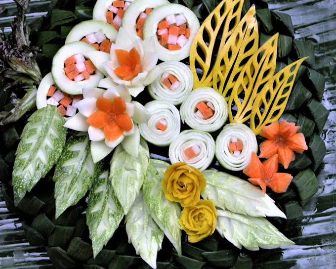Thai Fruit and Vegetable Carving Class with Master Carver