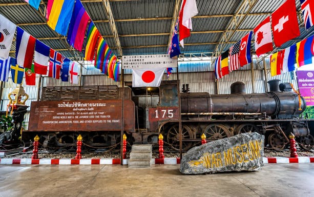 erawan waterfall, river kwai bridge & jeath war museum tour -2
