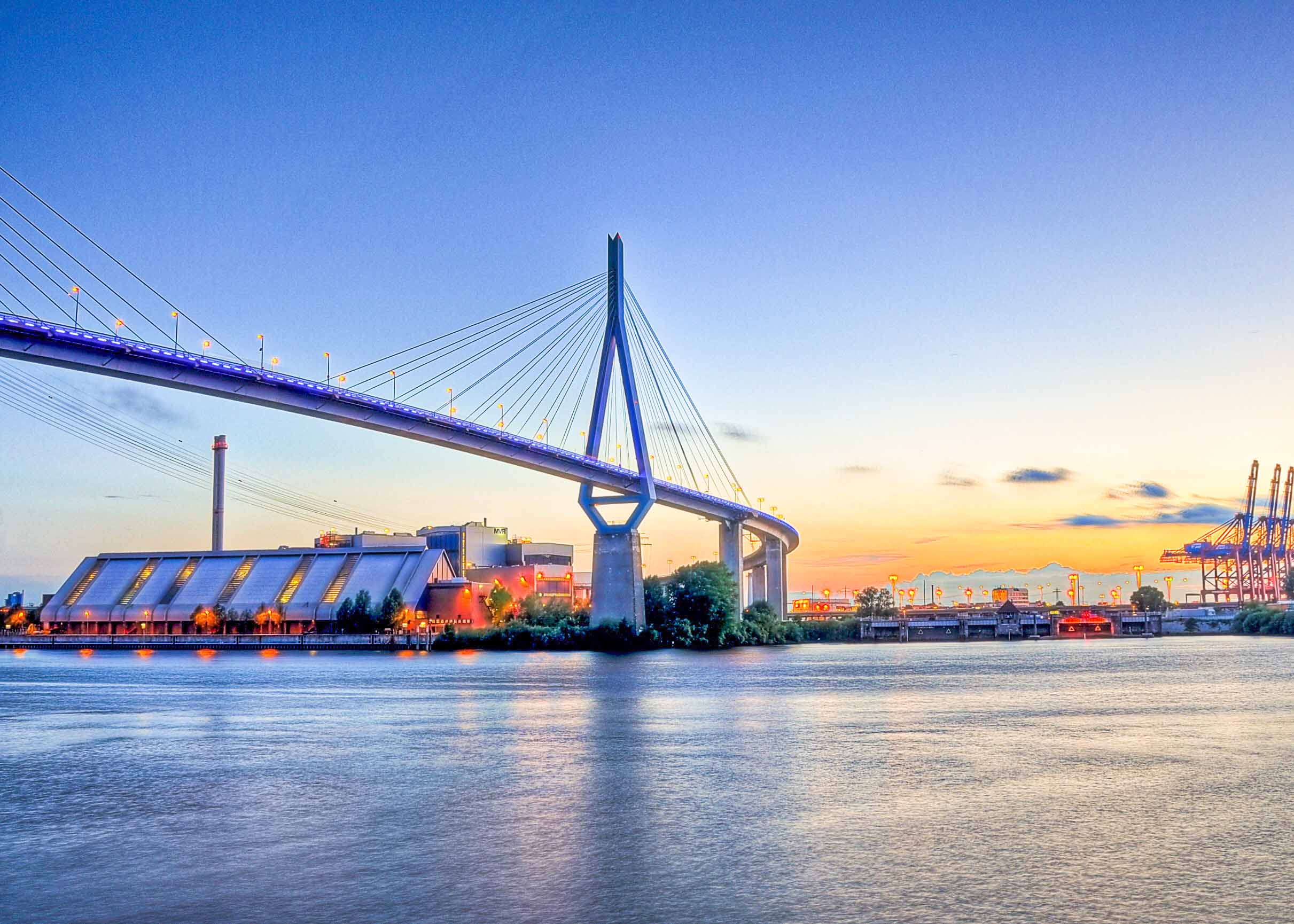 The Köhlbrand Bridge