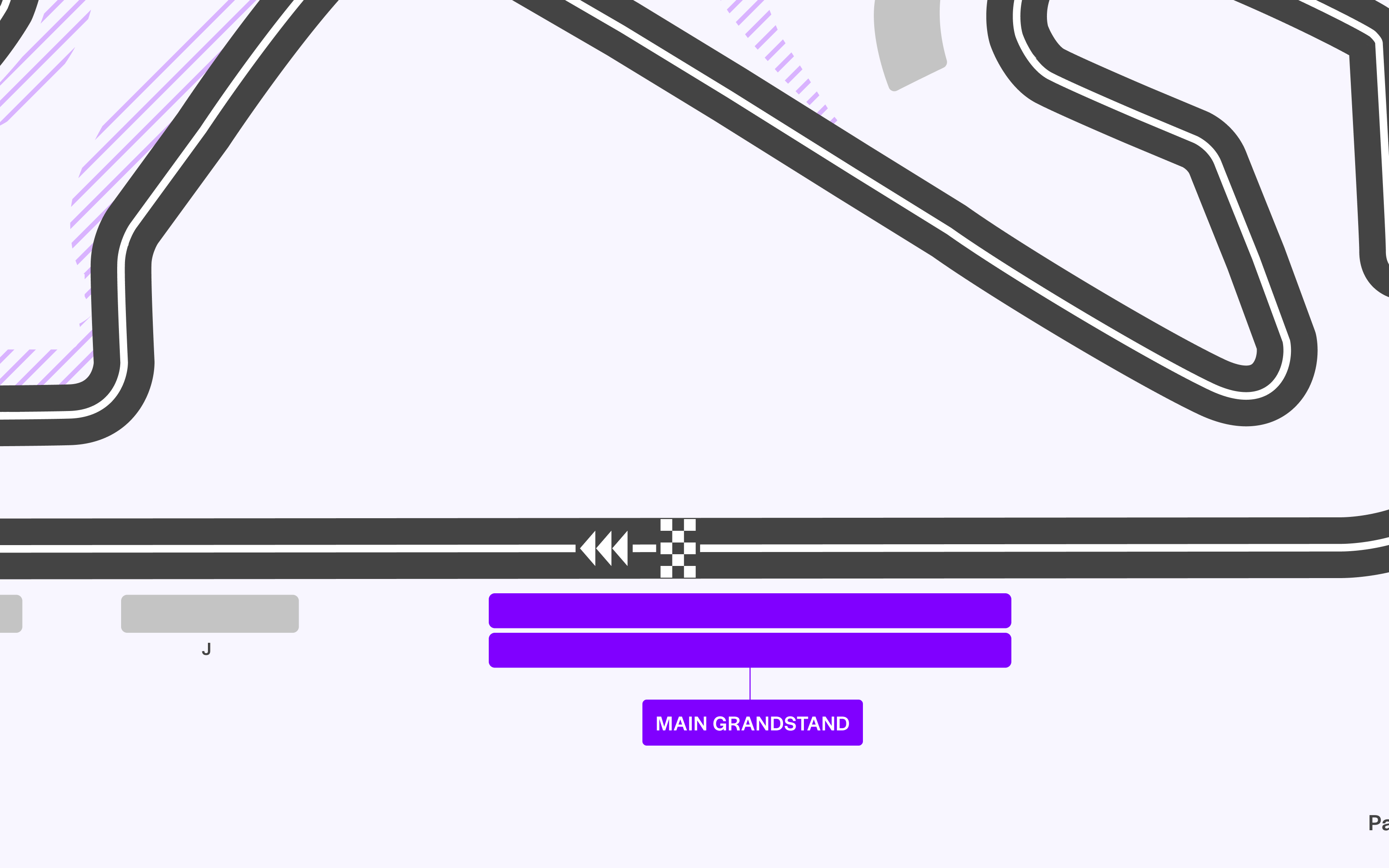 Formule 1 Spaanse Grand Prix Plattegrond