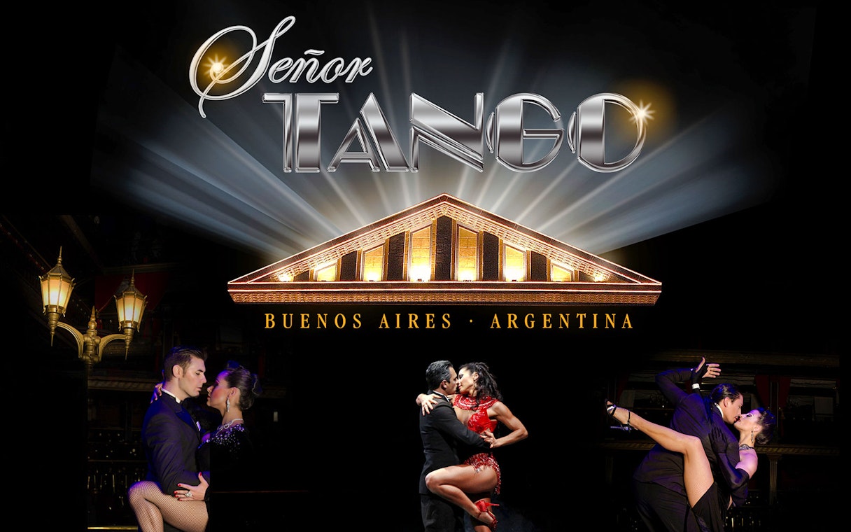 Señor Tango Show dancers performing in Buenos Aires, Argentina.